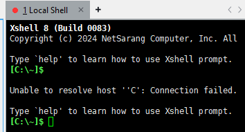 xshell_unable_connect